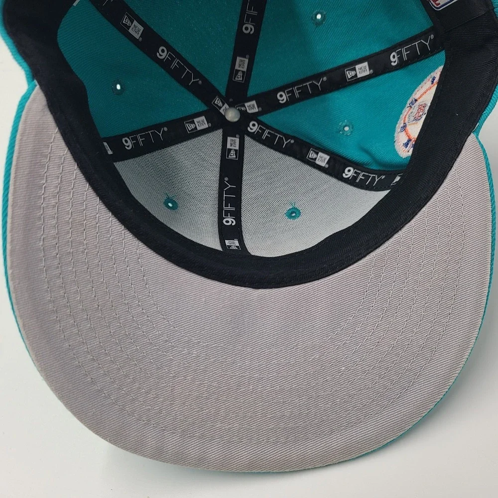 Miami Dolphins‎ Hat Snapback New Era 9Fifty Aqua NFL 1993 Pro Bowl Hawaii Patch